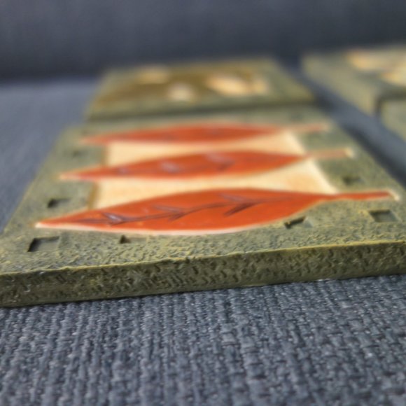 Coasters with Leaf Designs - Picture 6 of 7